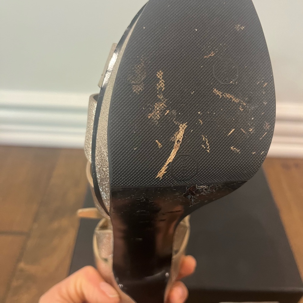 Ysl Platform Sandel . Only Wire Once In Great Con… - image 3